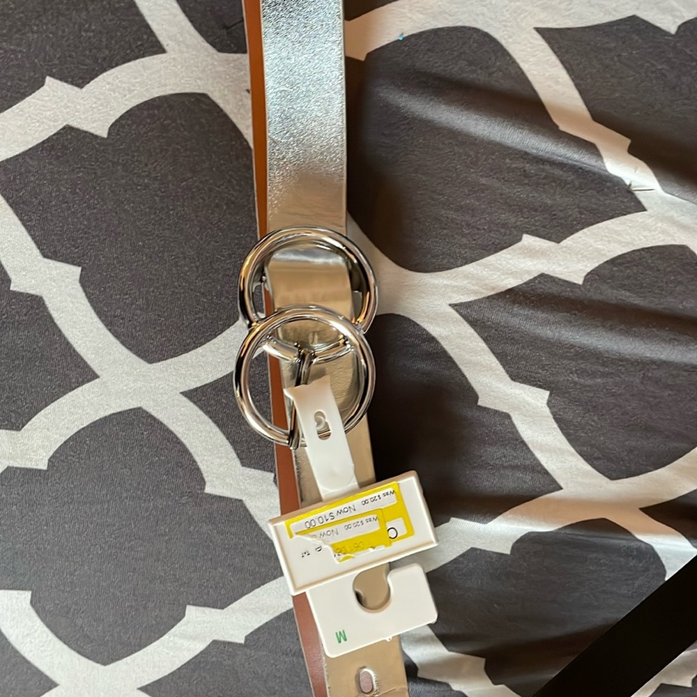 Silver belt